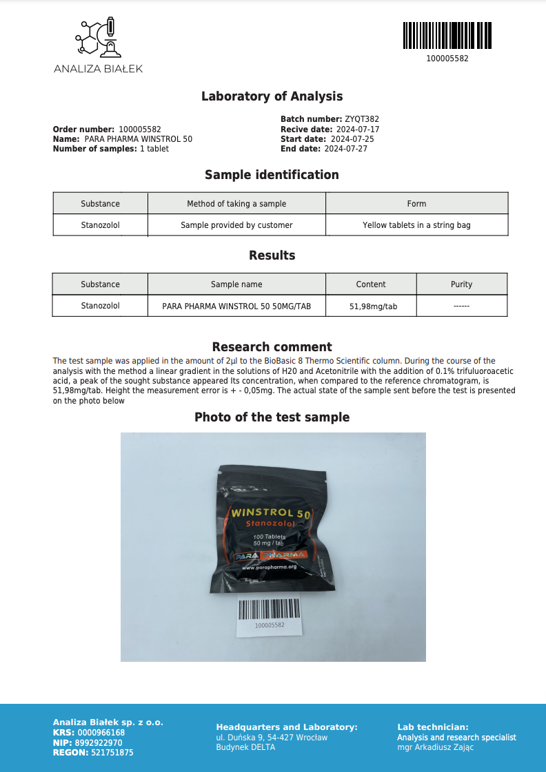 WINSTROL 50